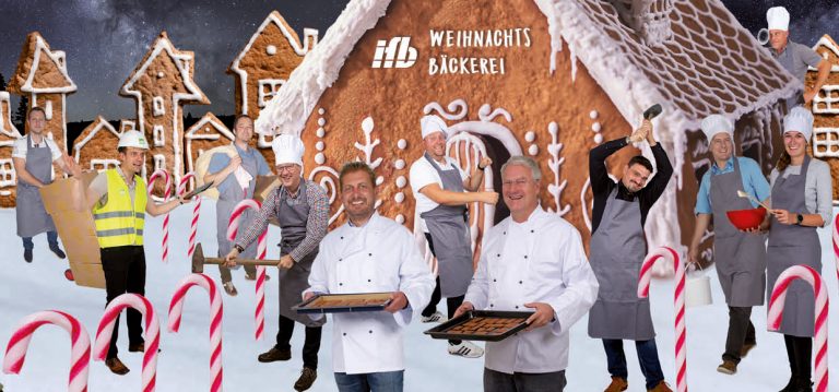 Weihnachtsbäckerei IFB Eigenschenk Weihnachtskarte